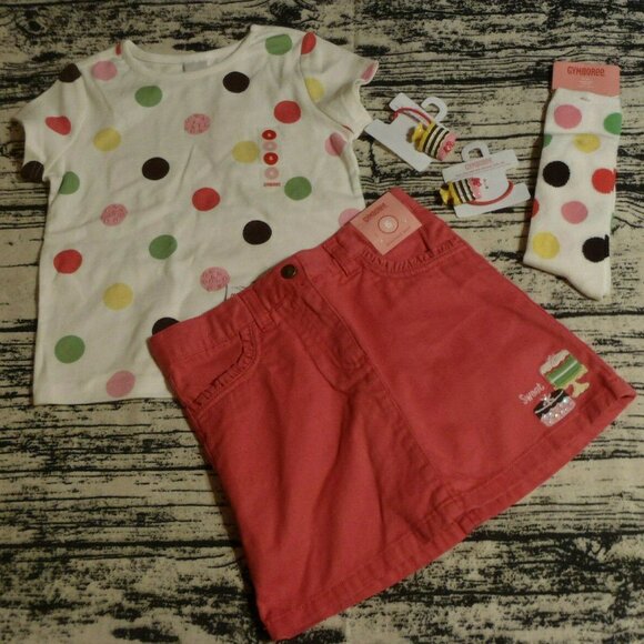 Gymboree Tea For Two Pony´s Size 6 Shirt Adjustable...